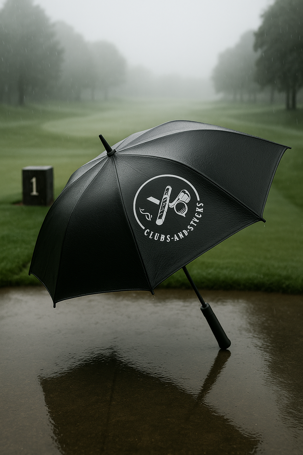 ClubsAndSticks Golf Umbrella