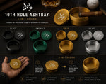 19th Hole™ 2-in-1 Portable Cigar Ashtray