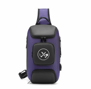 Clubs And Sticks Waterproof Sling Bag