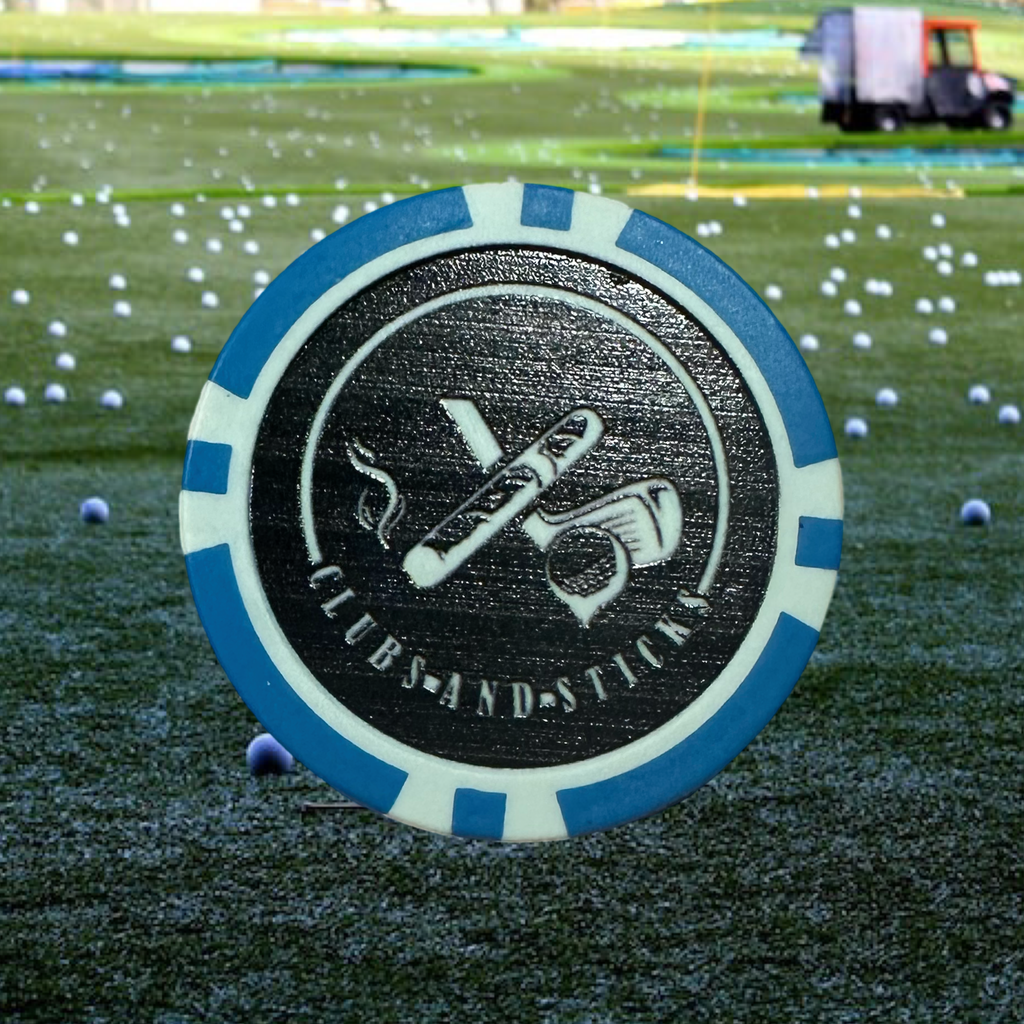 Poker Chip Golf Ball Maker