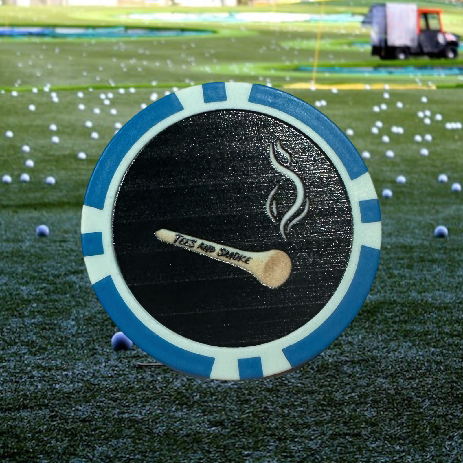 Poker Chip Golf Ball Maker