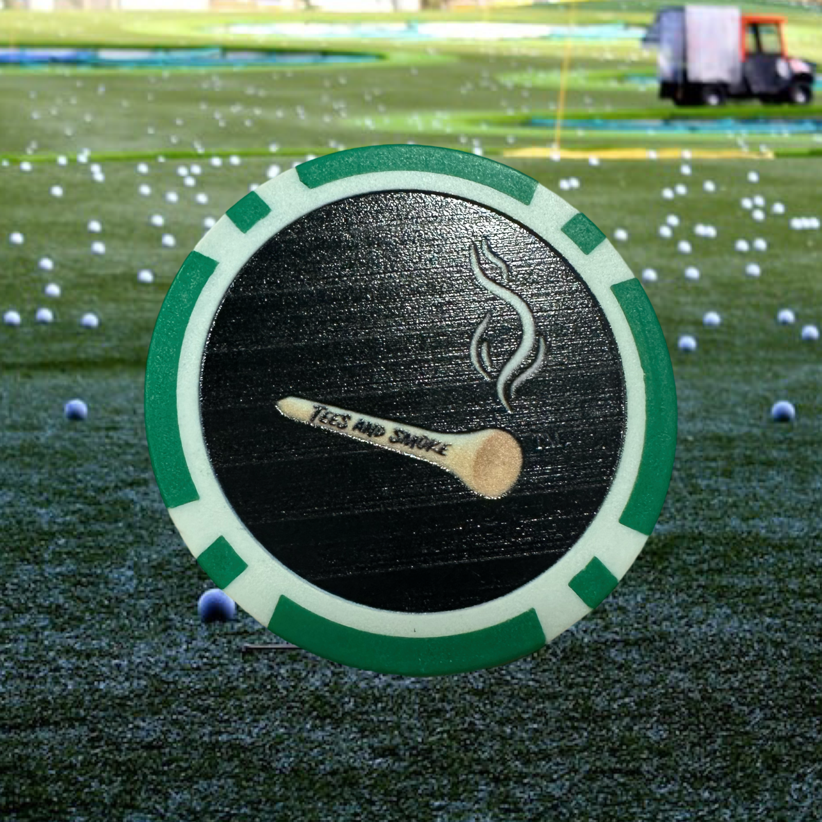 Poker Chip Golf Ball Maker