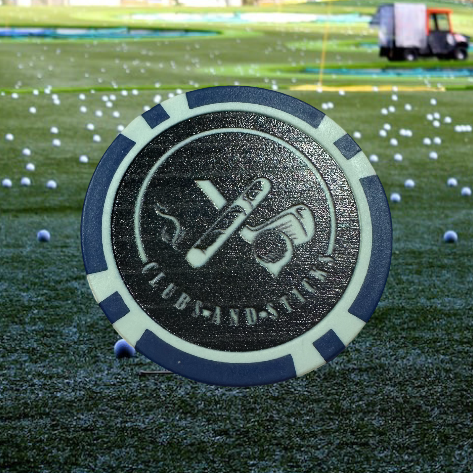 Poker Chip Golf Ball Maker