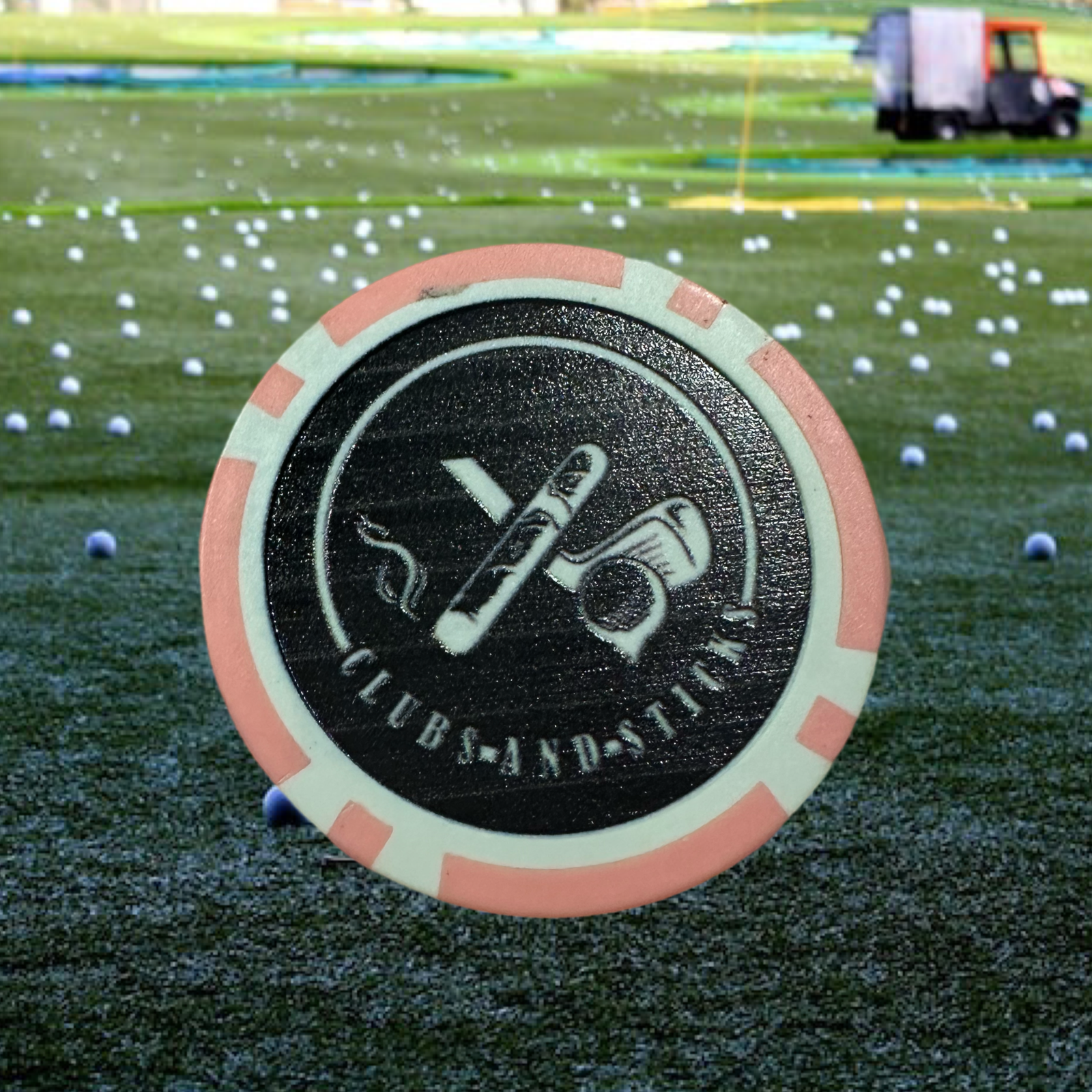 Poker Chip Golf Ball Maker