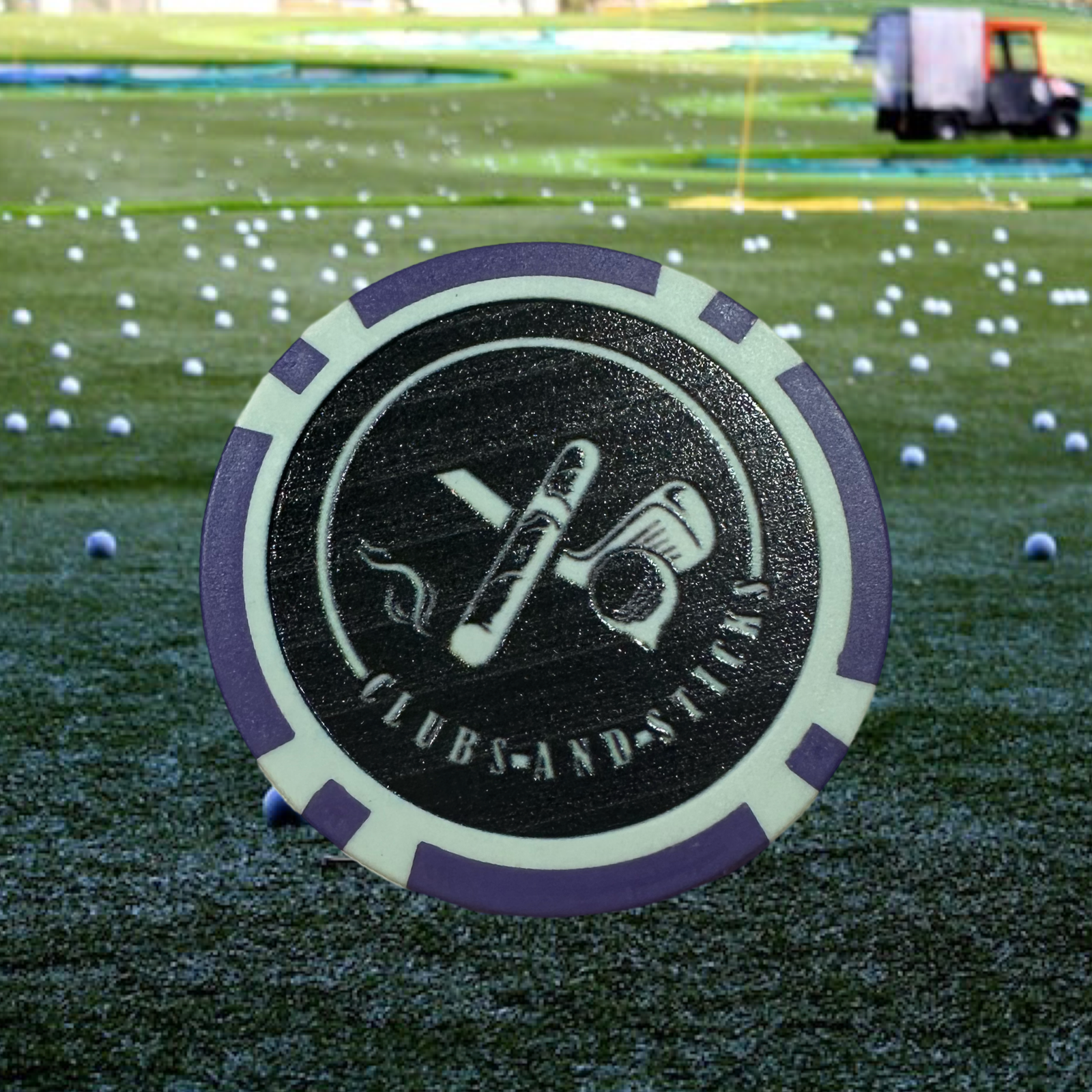 Poker Chip Golf Ball Maker
