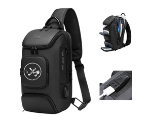 Clubs And Sticks Waterproof Sling Bag