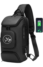 Clubs And Sticks Waterproof Sling Bag
