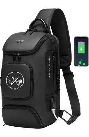 Clubs And Sticks Waterproof Sling Bag