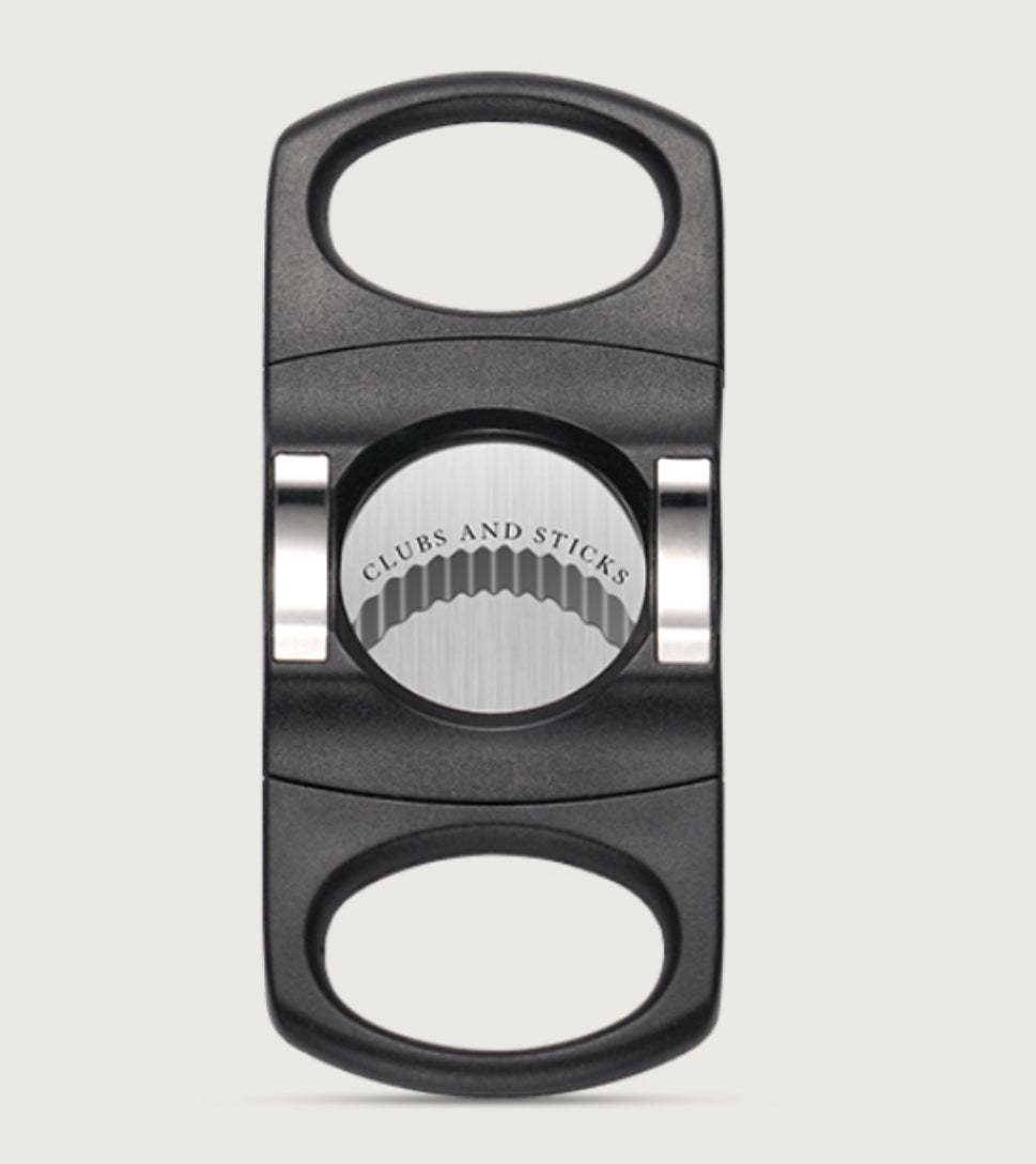 Clubs and Sticks Double Guillotine Cigar Cutter