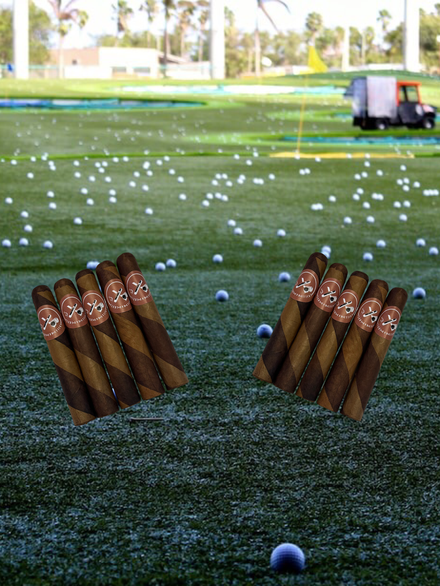 The ClubHouse! 6 X 60 Doble Capa Barberpole Cigar