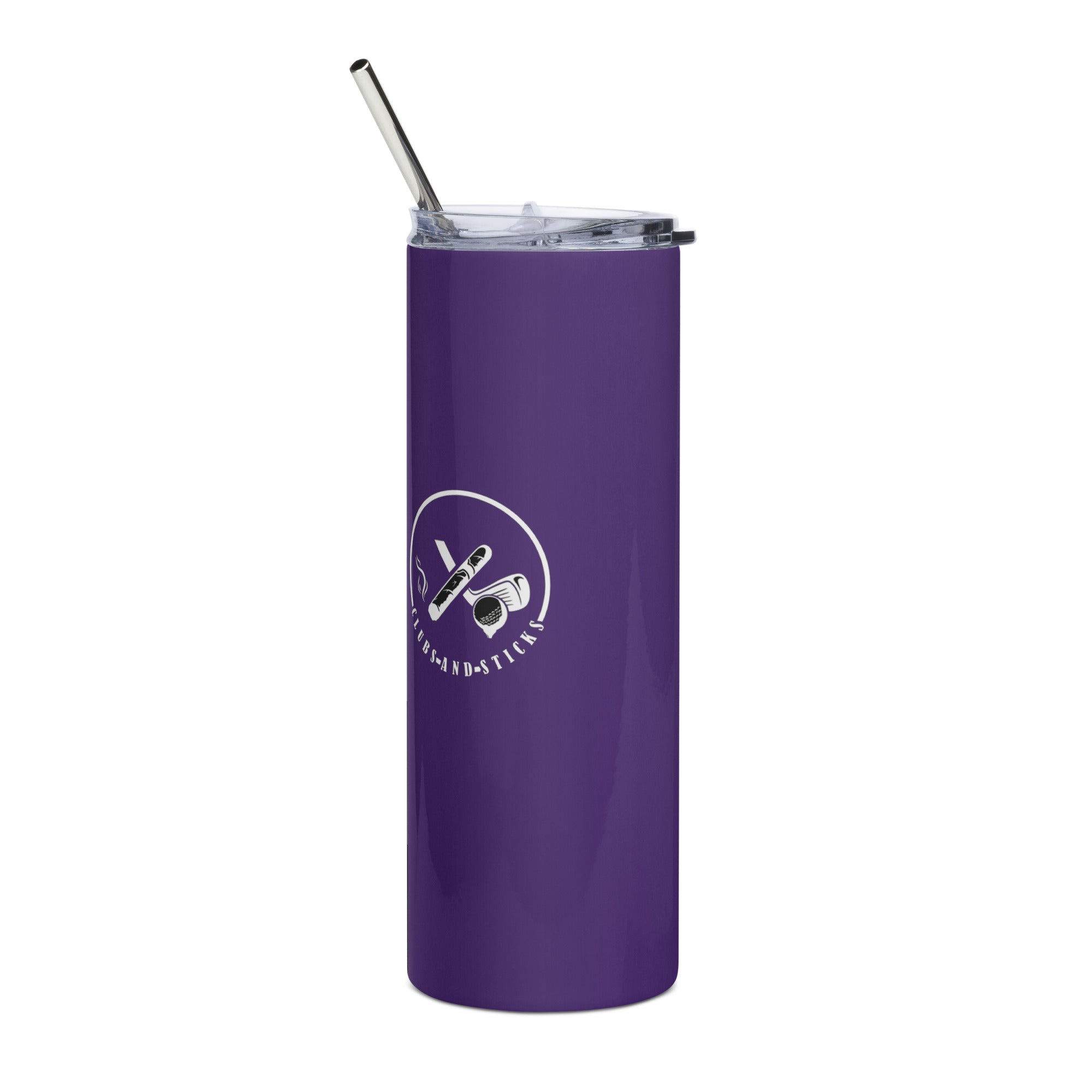 Female Cigar Golfer Stainless steel tumbler