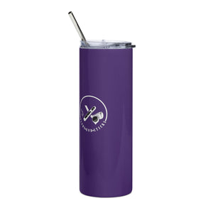 Female Cigar Golfer Stainless steel tumbler
