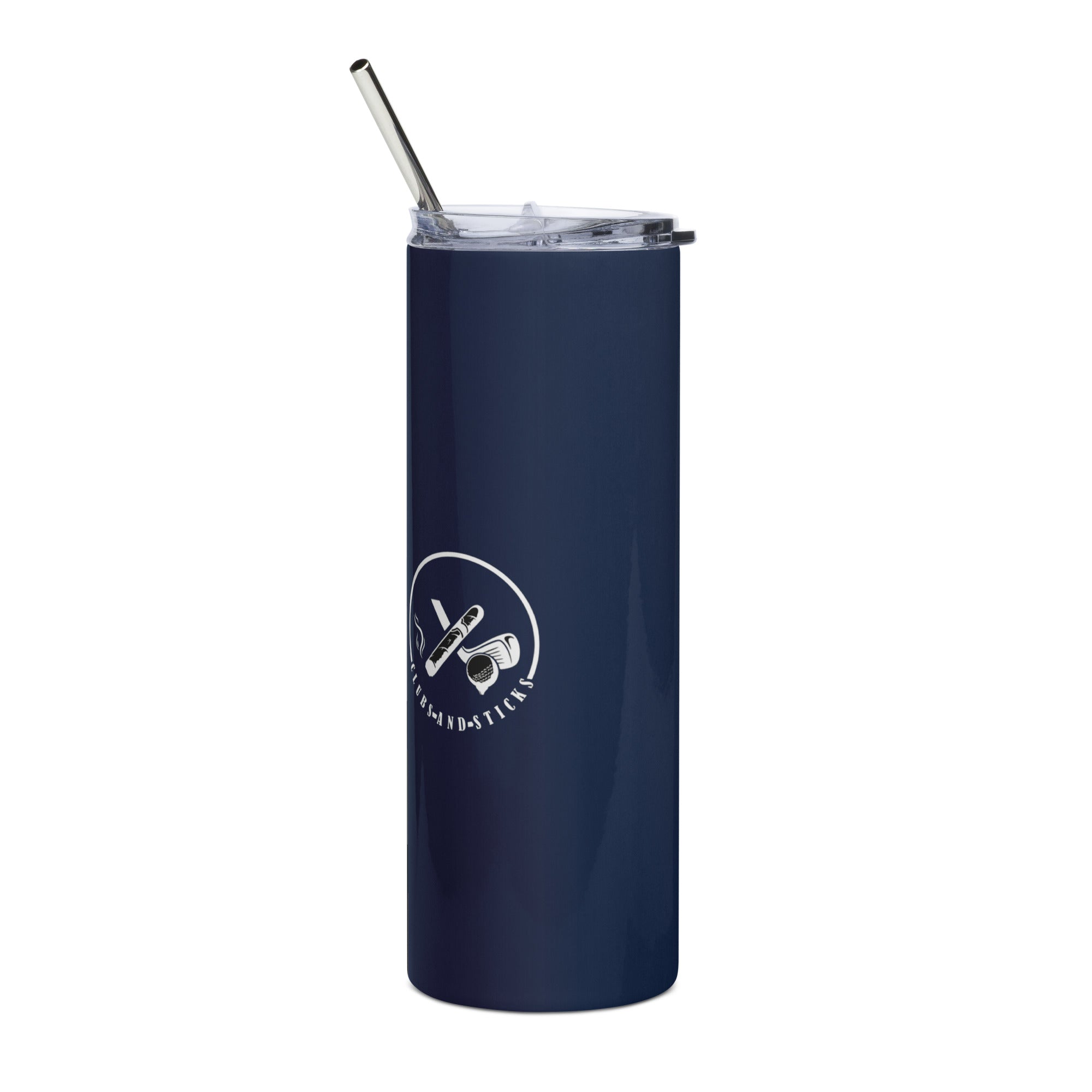 Male Cigar Golfer Stainless steel tumbler