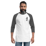 3/4 sleeve raglan Embroidered Cigar Golfer shirt