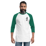 3/4 sleeve raglan Embroidered Cigar Golfer shirt