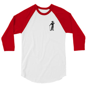 3/4 sleeve raglan Embroidered Cigar Golfer shirt