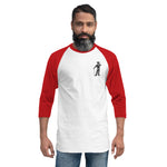 3/4 sleeve raglan Embroidered Cigar Golfer shirt