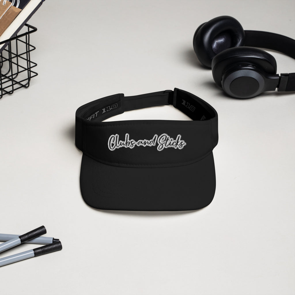 Clubs and Sticks Visor