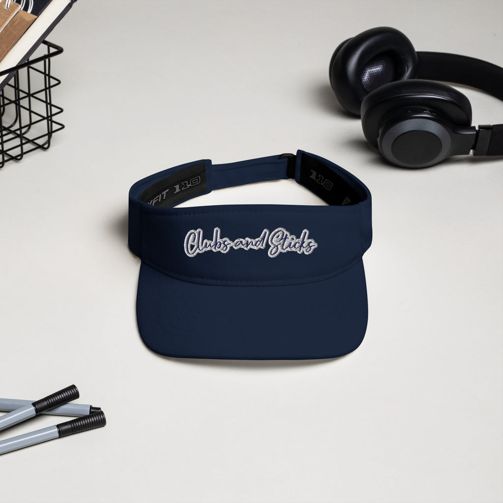 Clubs and Sticks Visor