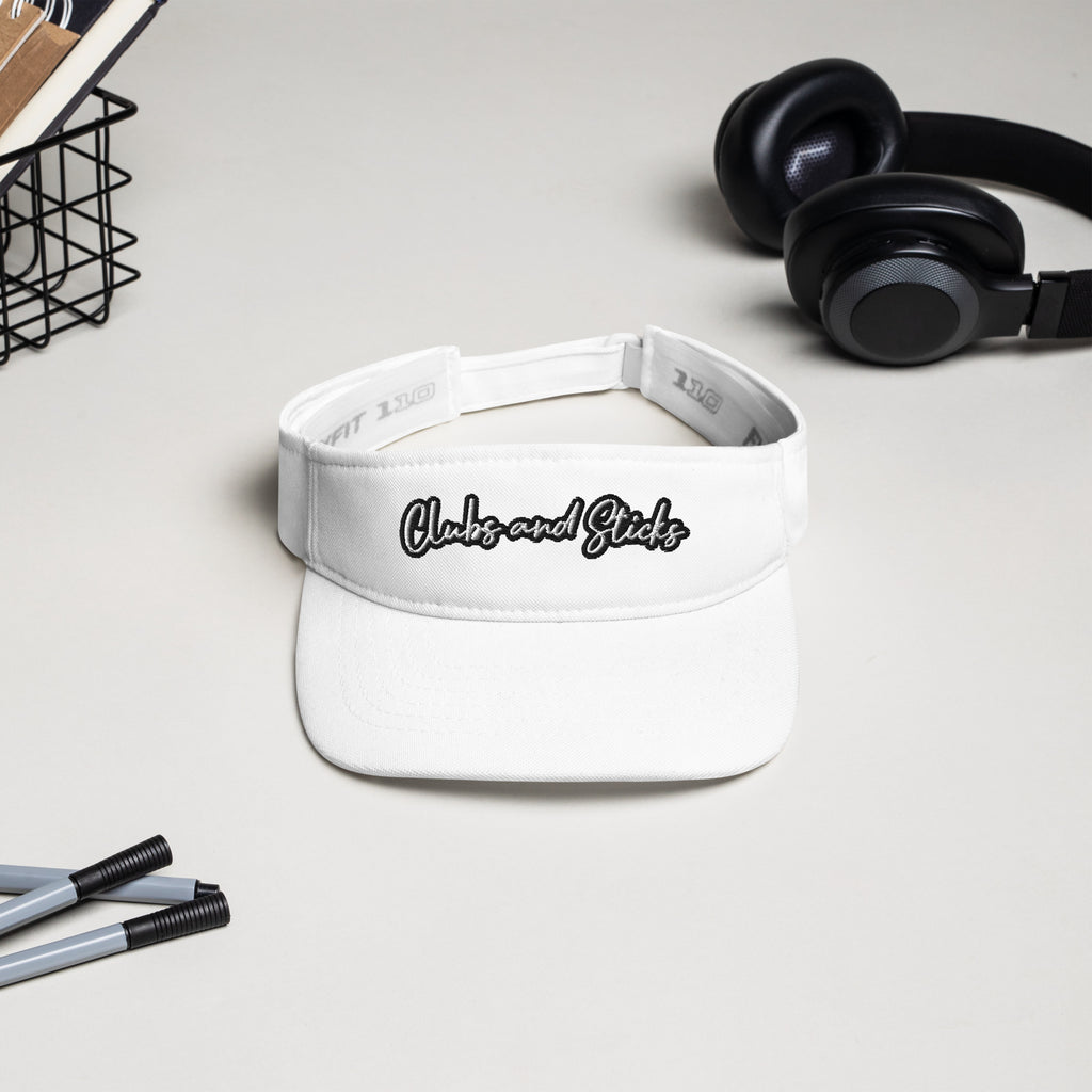 Clubs and Sticks Visor