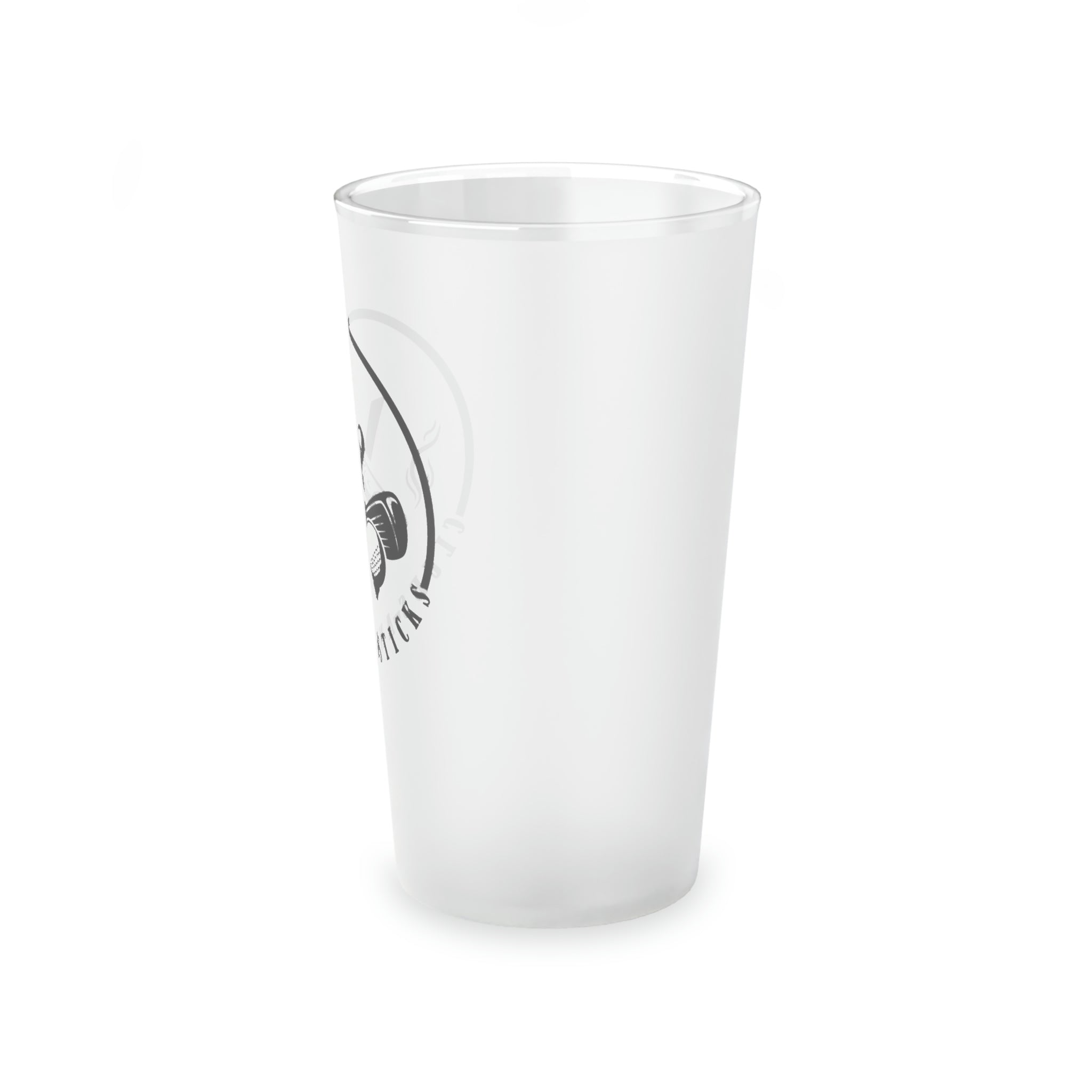 Frosted Pint Glass, 16oz