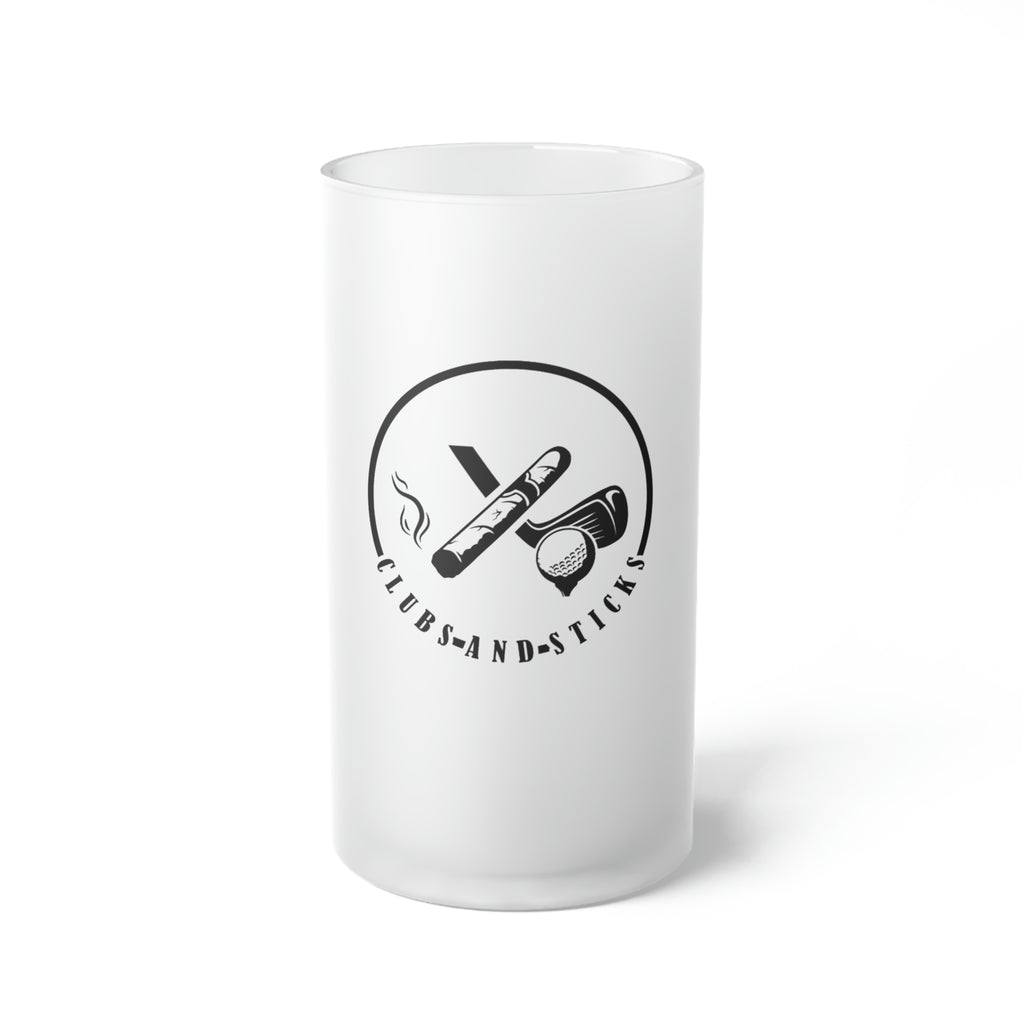 Frosted Glass Beer Mug