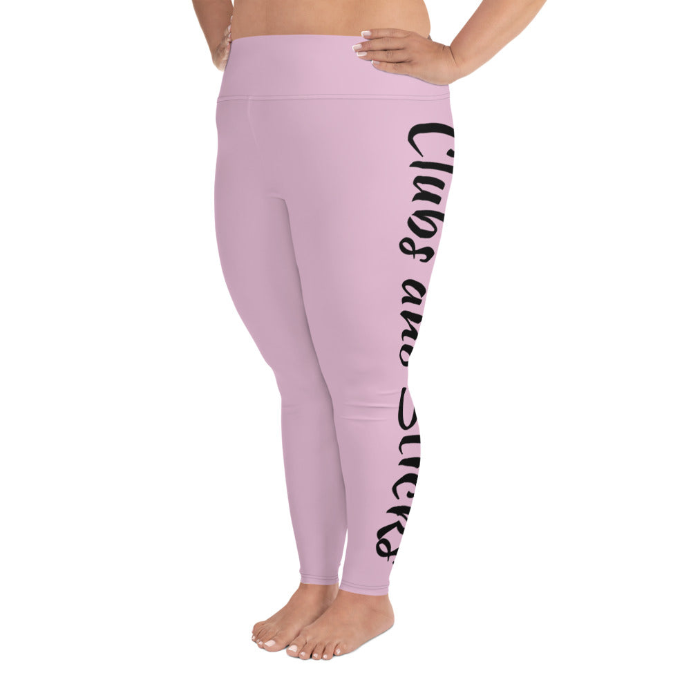 All-Over Print Plus Size Leggings
