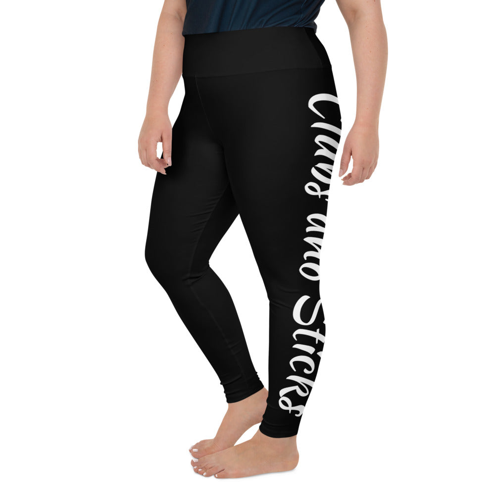 All-Over Print Plus Size Leggings