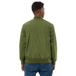 Clubs and Sticks Embroidered Bomber Jacket