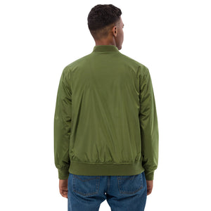 Clubs and Sticks Embroidered Bomber Jacket
