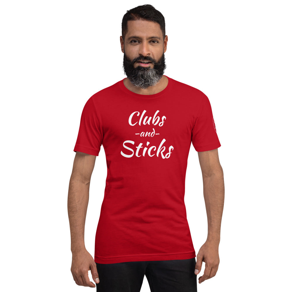 Mens ClubsandSticks Short-sleeve t-shirt