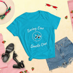 Swing One Smoke One Ladies short sleeve t-shirt