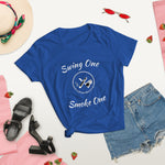 Swing One Smoke One Ladies short sleeve t-shirt