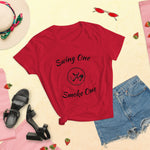 Swing One Smoke One Ladies sleeve t-shirt
